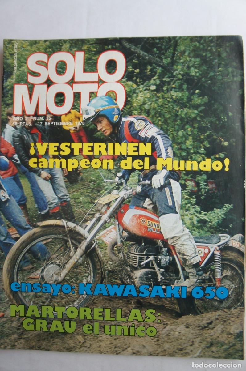 Coches y motocicletas: Revista Solo Moto. a&ntilde;os 70