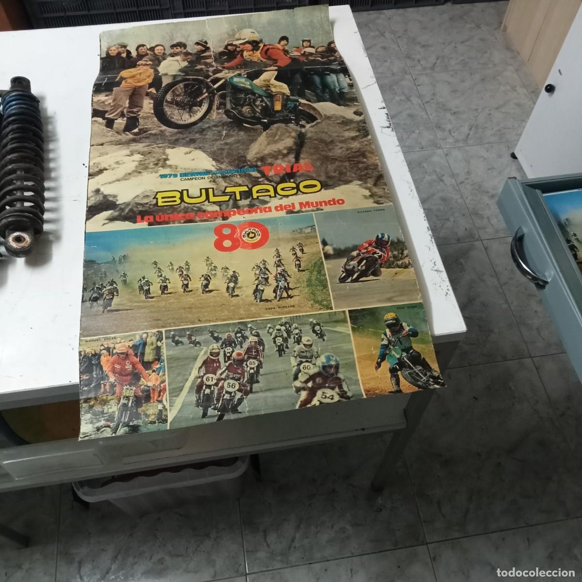 Coches y motocicletas: bultaco posters y catalogos