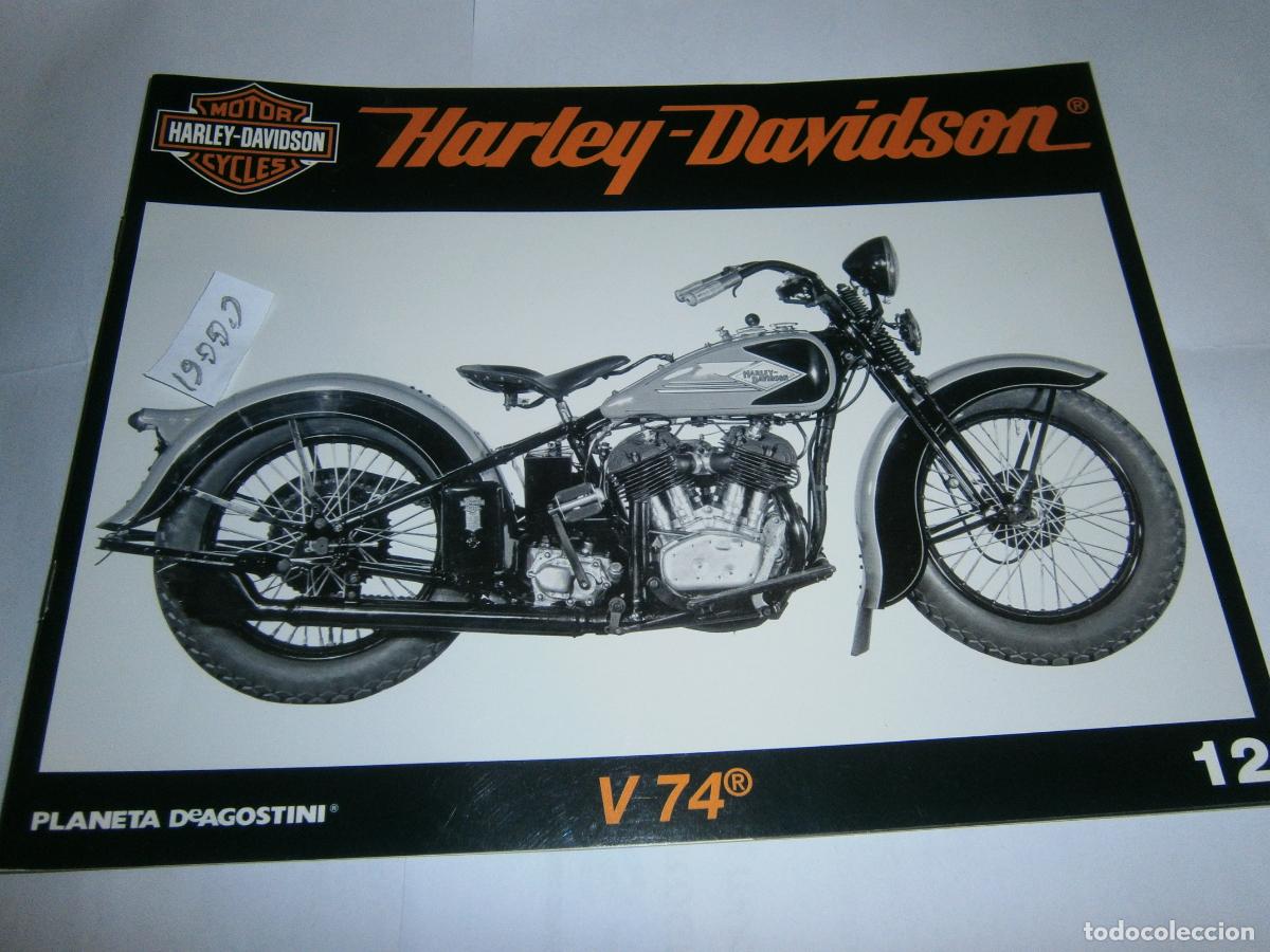 Coches y motocicletas: FASCICULO COLECCIONABLE HARLEY-DAVIDSON V 74 (1934)