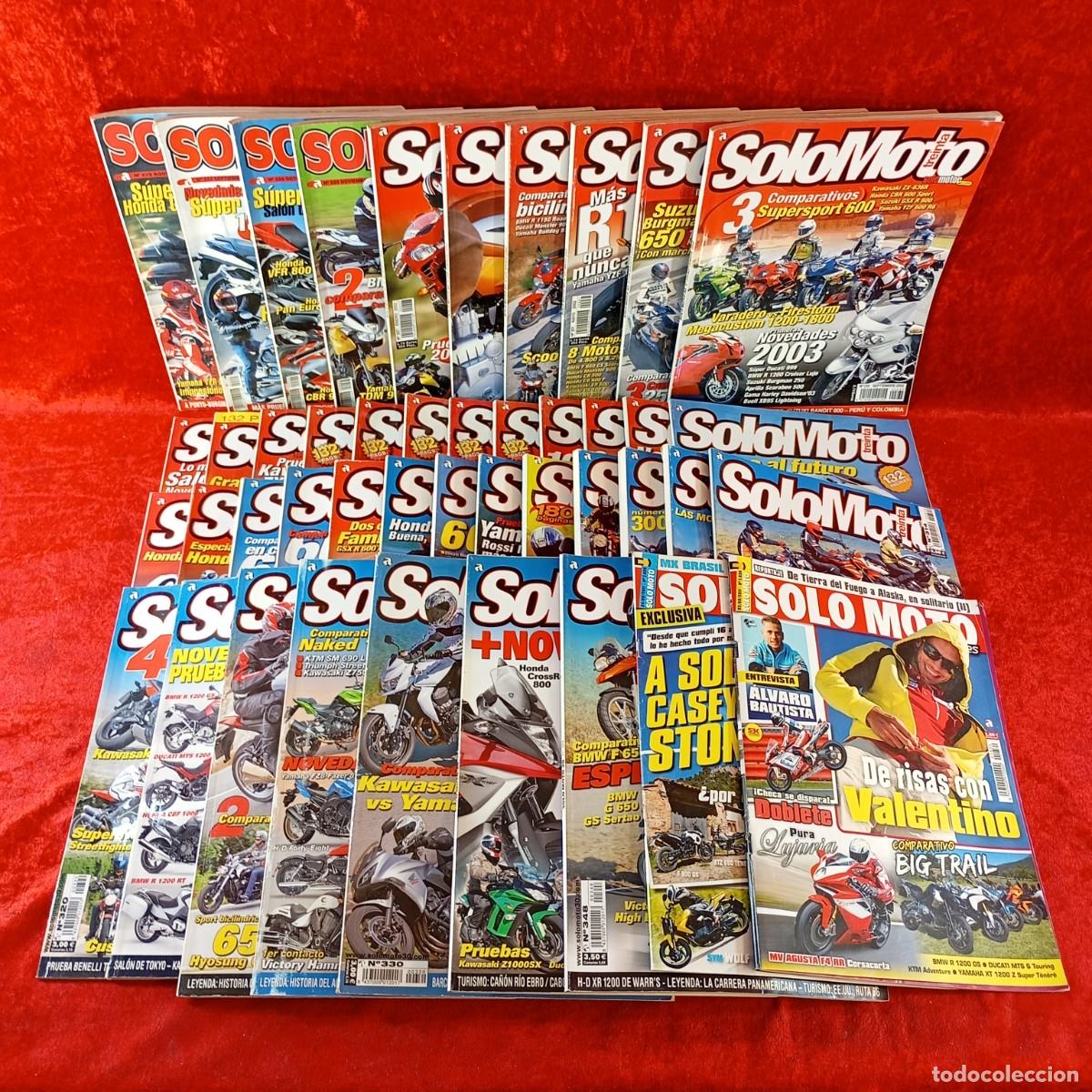 Coches y motocicletas: SOLO MOTO TREINTA - LOTE 42 REVISTAS DE MOTOS - VER N&Uacute;MEROS EN FOTOS / 411