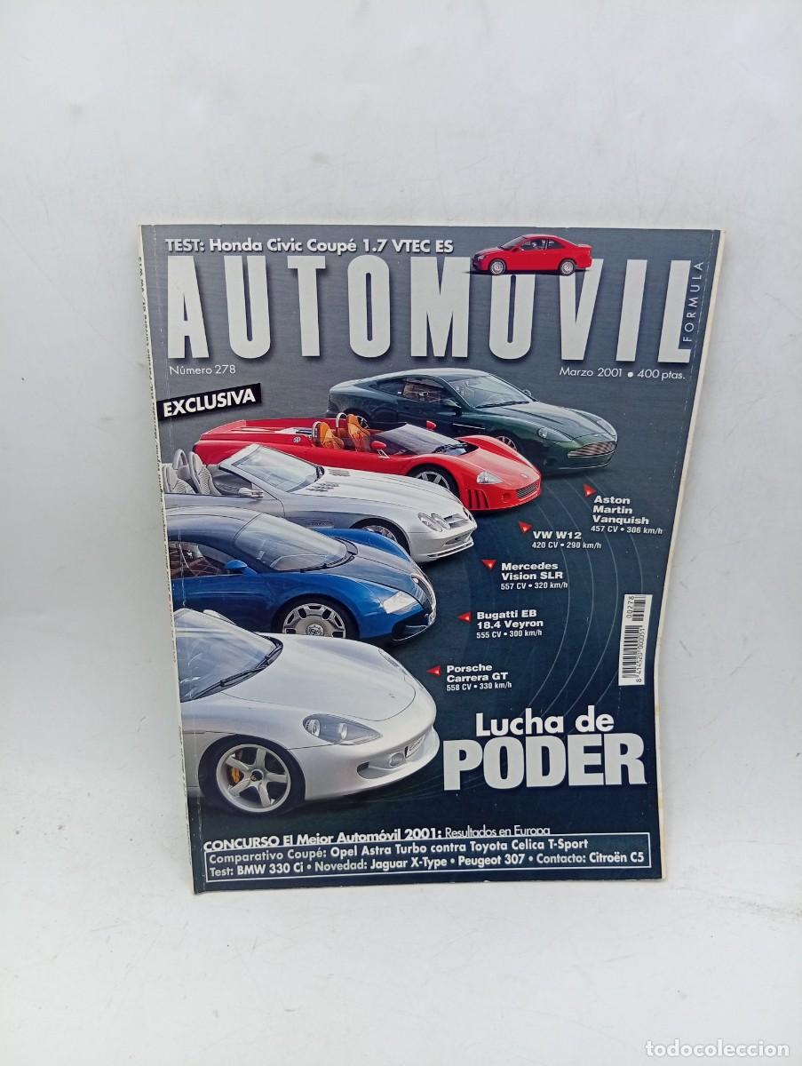 Coches y motocicletas: AUTOMOVIL N&ordm; 278. A&Ntilde;O 2001. PRUEBA: BMW 330CI. HONDA CIVIC COUPE 1.7 VTEC SE.... LEER.