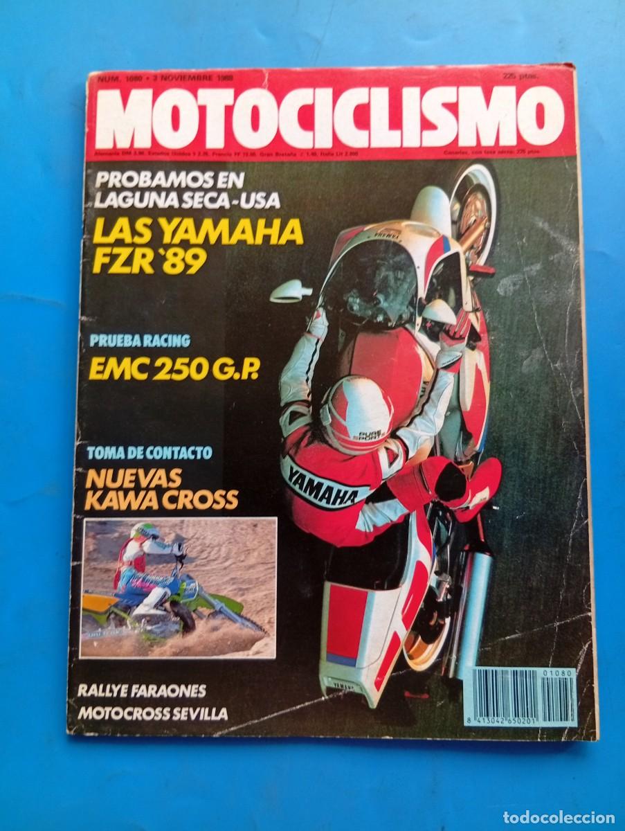 Coches y motocicletas: MOTOCICLISMO. N&ordm; 1080. A&Ntilde;O 1988. PRUEBA: HONDA NTV 650. SAL&Oacute;N DE COLONIA. ENTREVISTA: ALBERT.. LEER
