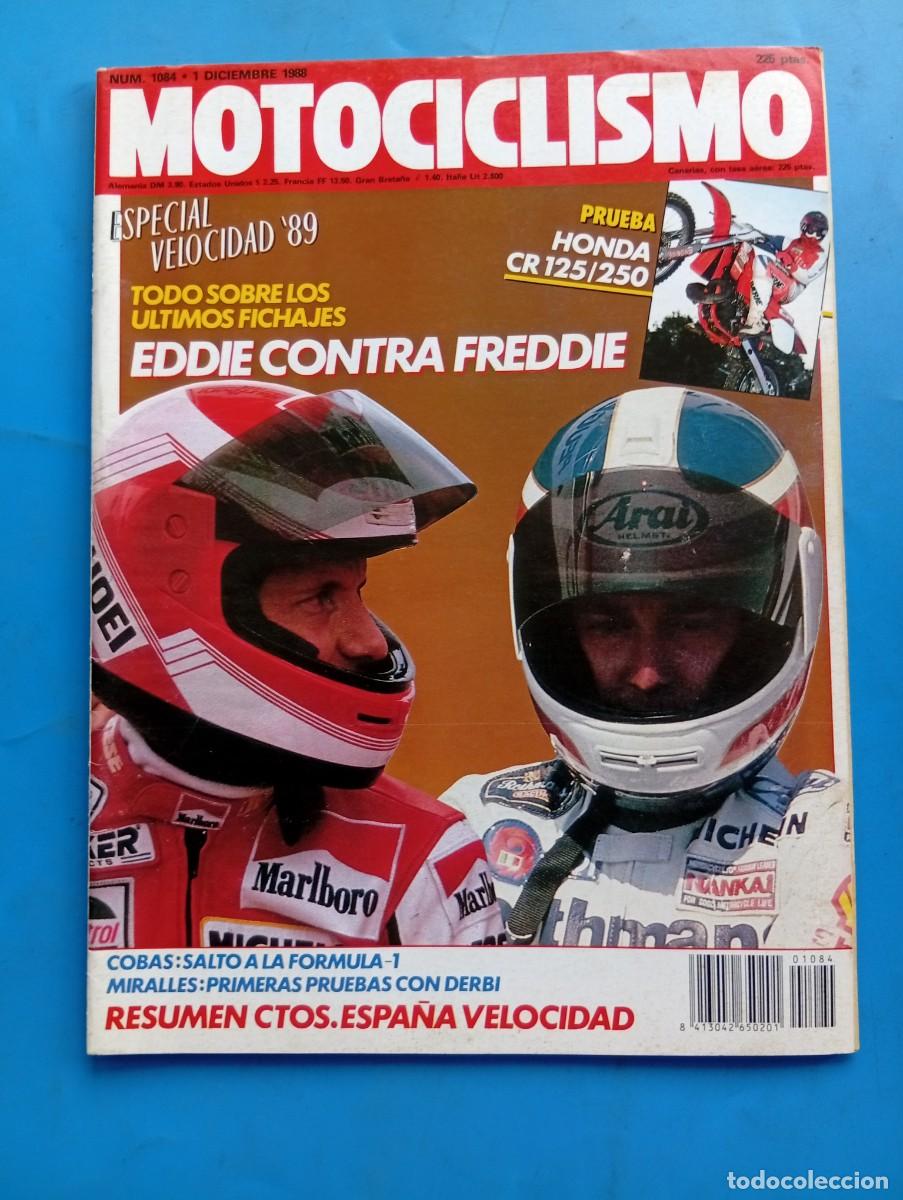 Coches y motocicletas: MOTOCICLISMO. N&ordm; 1084. A&Ntilde;O 1988. PRUEBA: HONDA CR 125/250. MUNDIAL DE SBK. ENTREVISTA: JUAN ... LEER