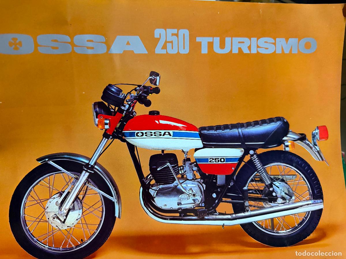 Coches y motocicletas: L&aacute;mina moto ossa 250 turismo