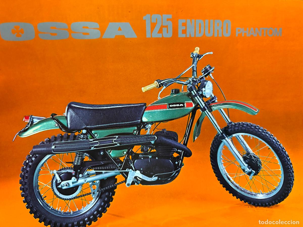 Coches y motocicletas: L&aacute;mina moto ossa 125 enduro phantom