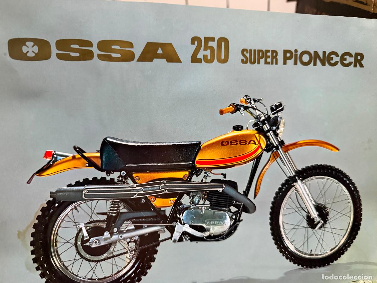 Coches y motocicletas: L&aacute;mina moto ossa 250 s&uacute;per pioneer