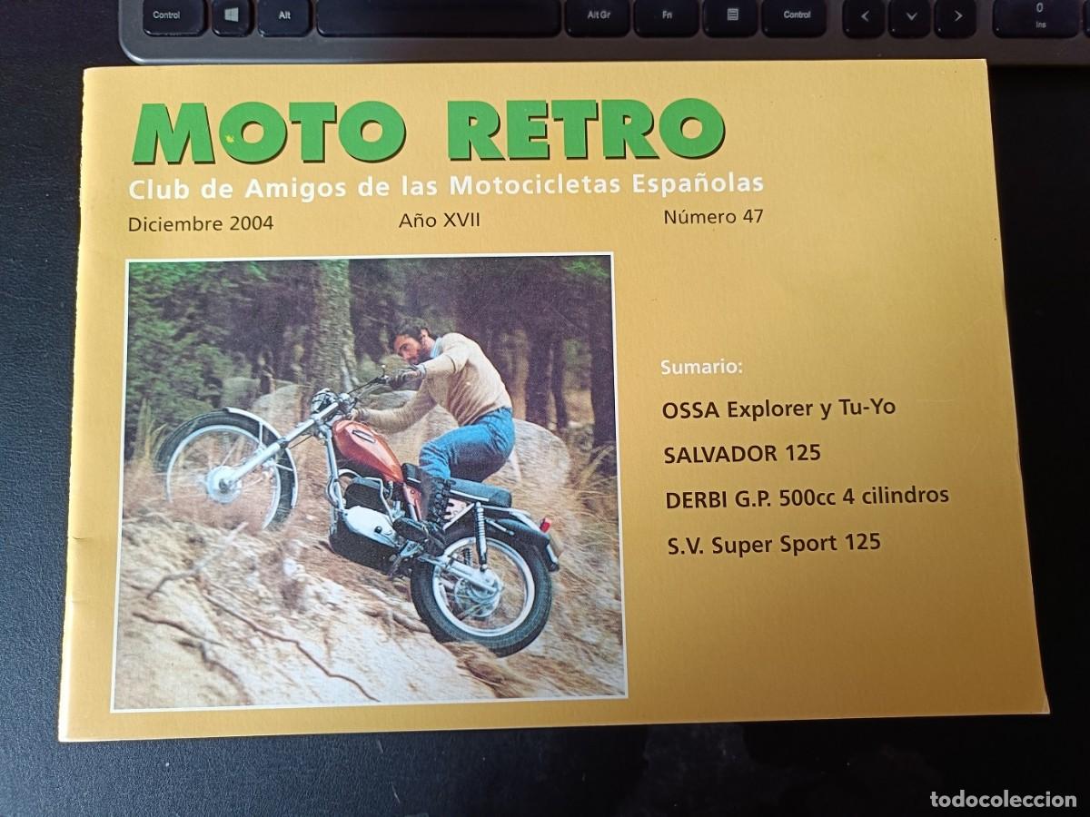Coches y motocicletas: MOTO RETRO NUMERO 47 OSSA EXPLORER Y TU-YO SALVADOR 125 DERBI GP 500 CC 4 CILINDROS S.V. SUPER SPORT