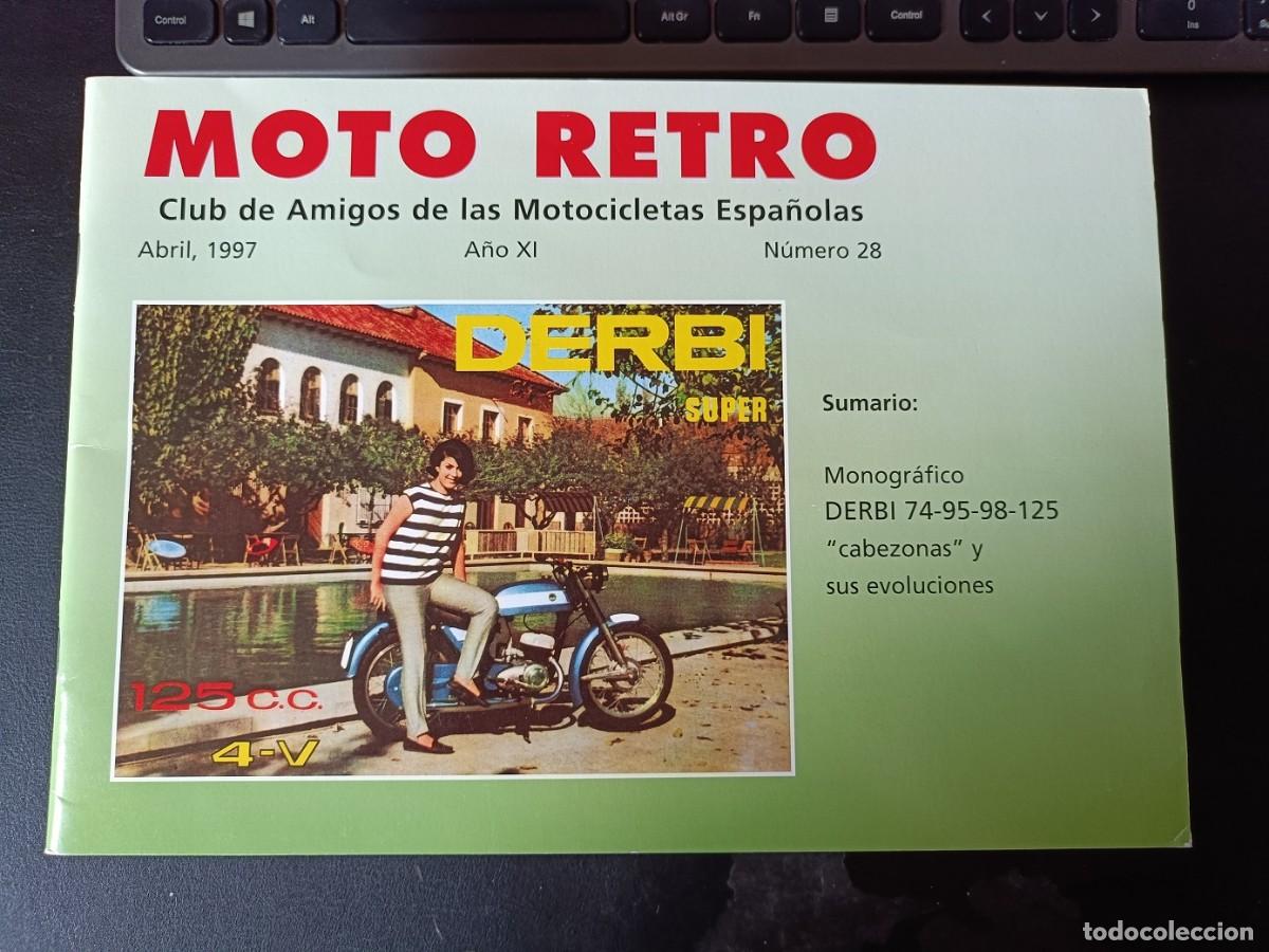 Coches y motocicletas: Moto Retro 28 - DERBI cabeza de hormiga cabezonas 74 95 98 125
