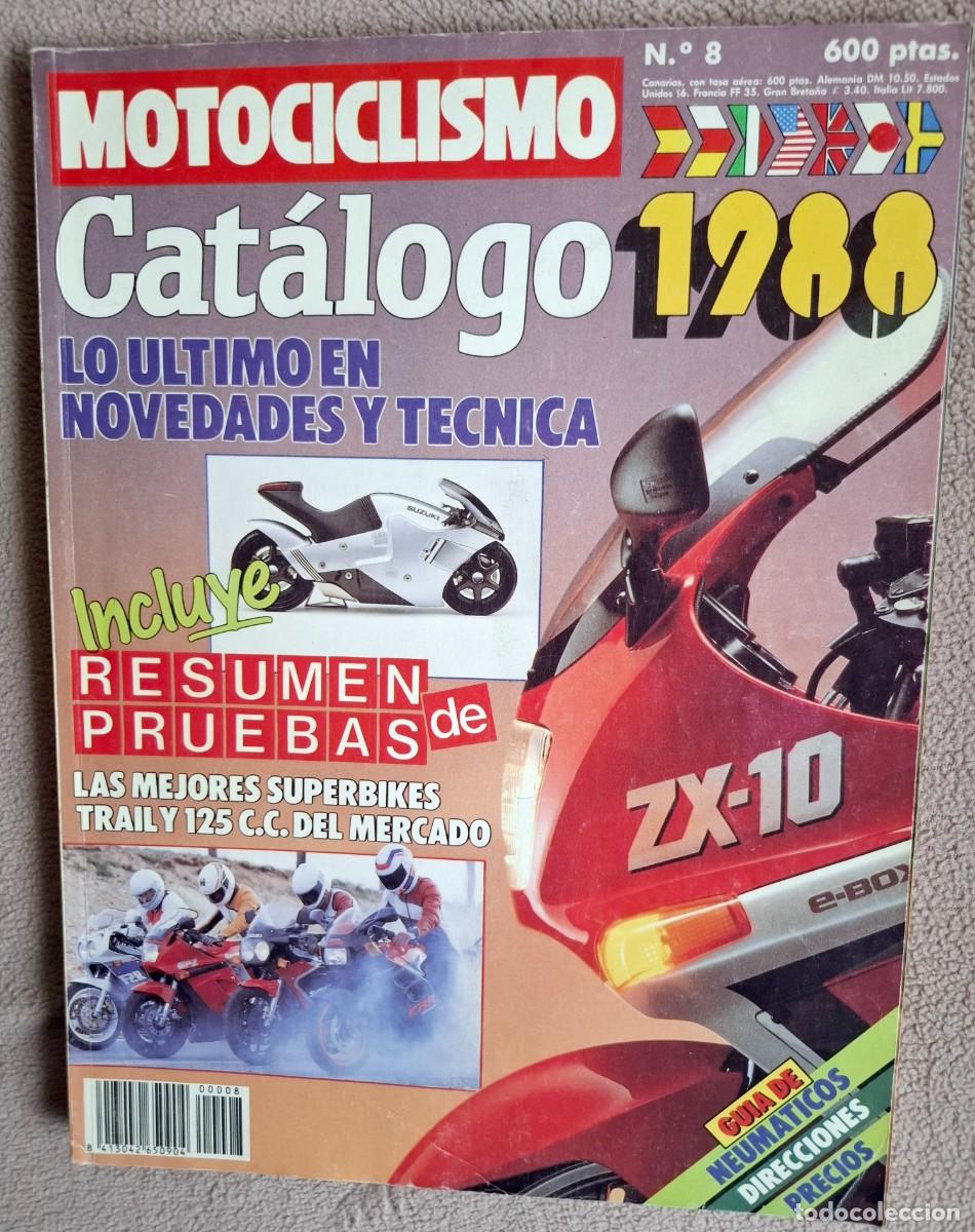 Coches y motocicletas: Catalogo Motociclismo de 1988