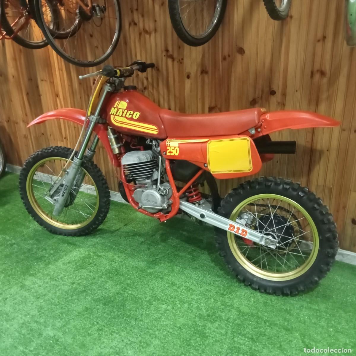 Coches y motocicletas: maico moto de cros en buen estado