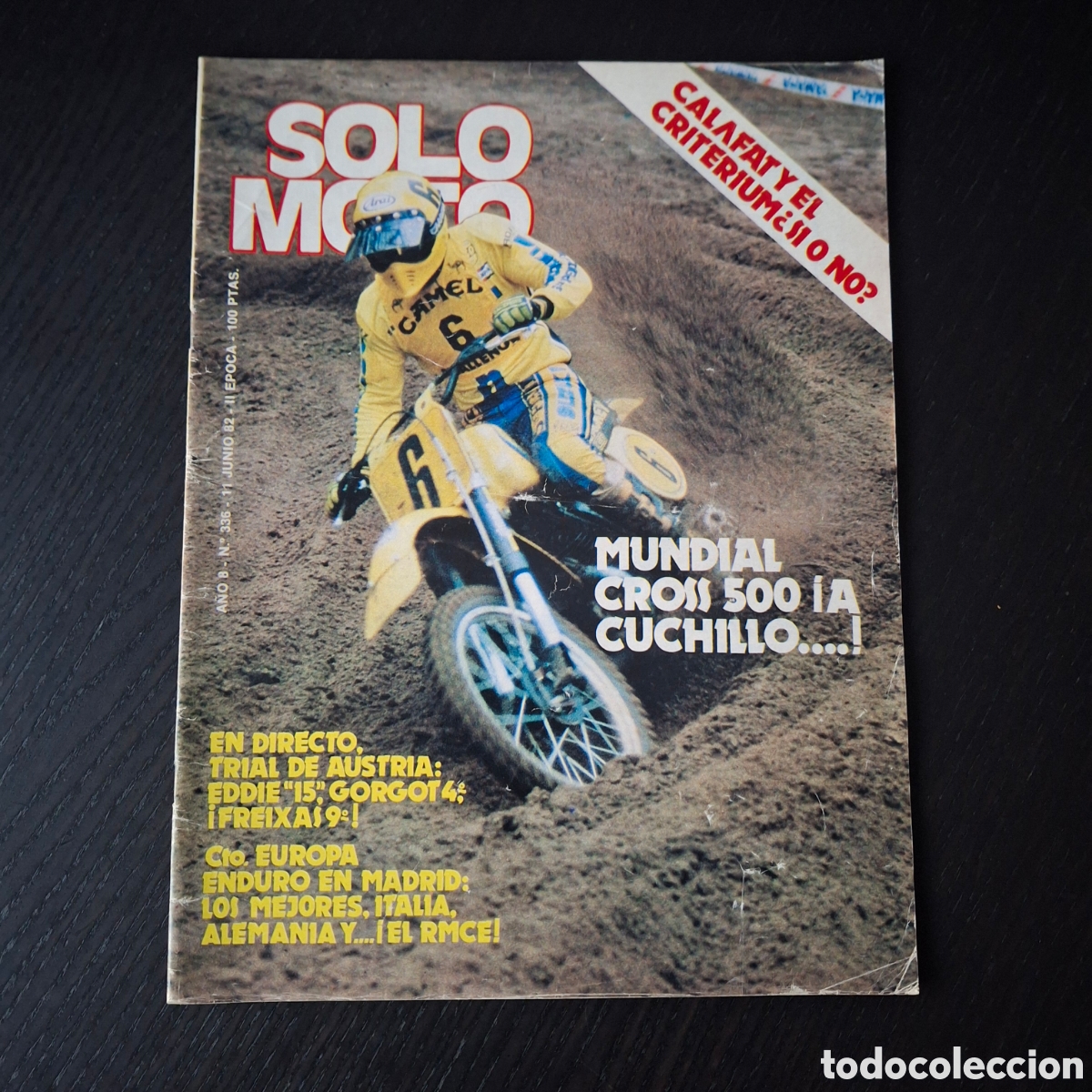 Autos und Motorr&auml;der: SOLO MOTO N&ordm; 336 - LAMBRETTA 125 MONTJUICH TRIAL MOTOCROSS CROSS ENDURO