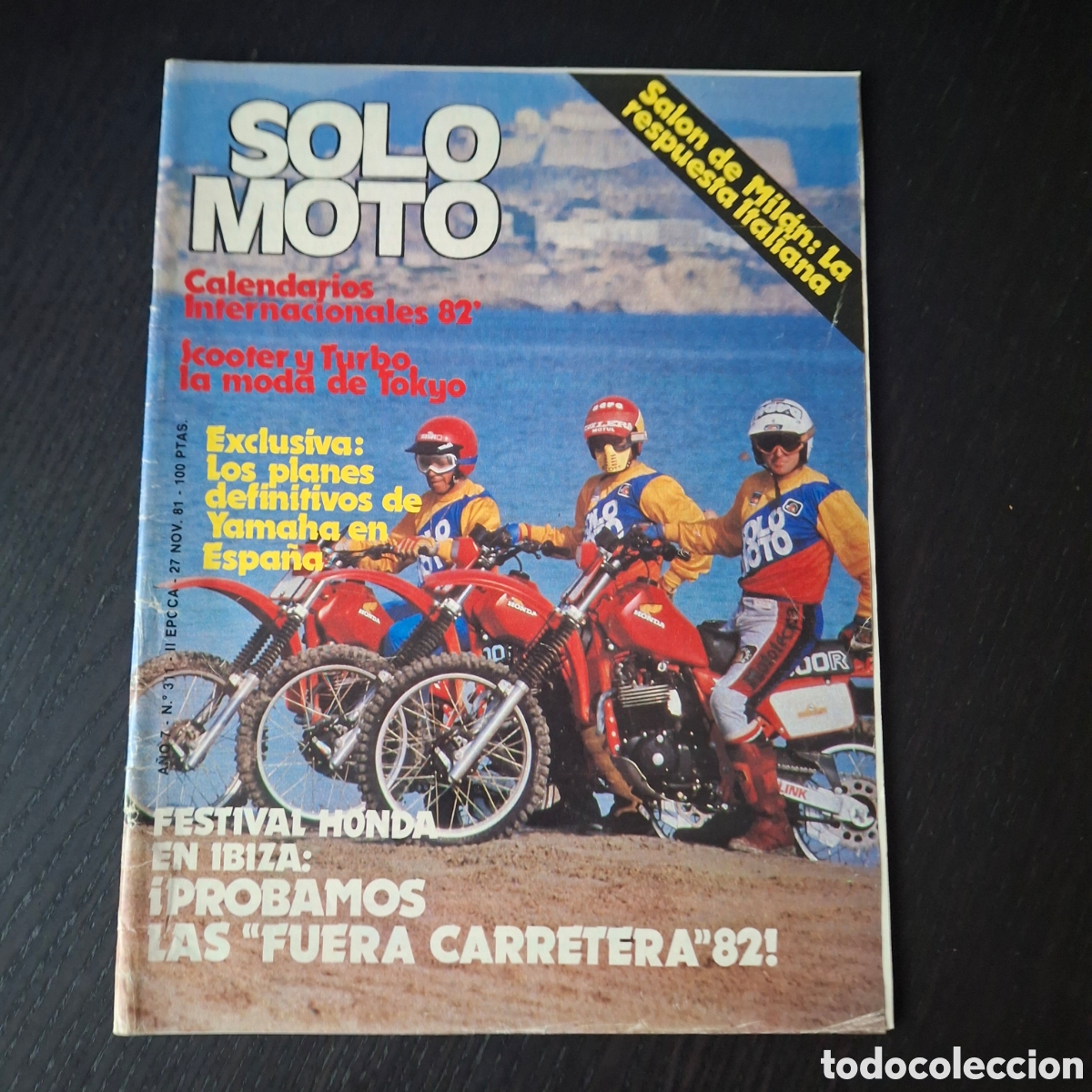 Autos und Motorr&auml;der: SOLO MOTO N&ordm; 311 - TRIAL SIDETRIAL LORIS REGGIANI HONDA ATC CR PUCH SALON MILAN TOKYO