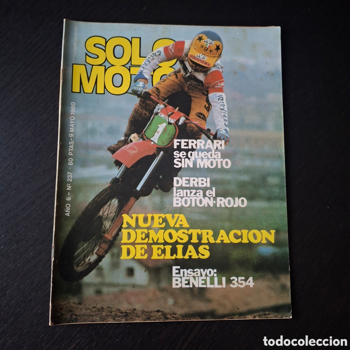 Autos und Motorr&auml;der: SOLO MOTO N&ordm; 237 - BENELLI 354 T JUAN GRAELLS COTTON 250 DERBI VARIANT SIDECROSS MONTESA IMPALA