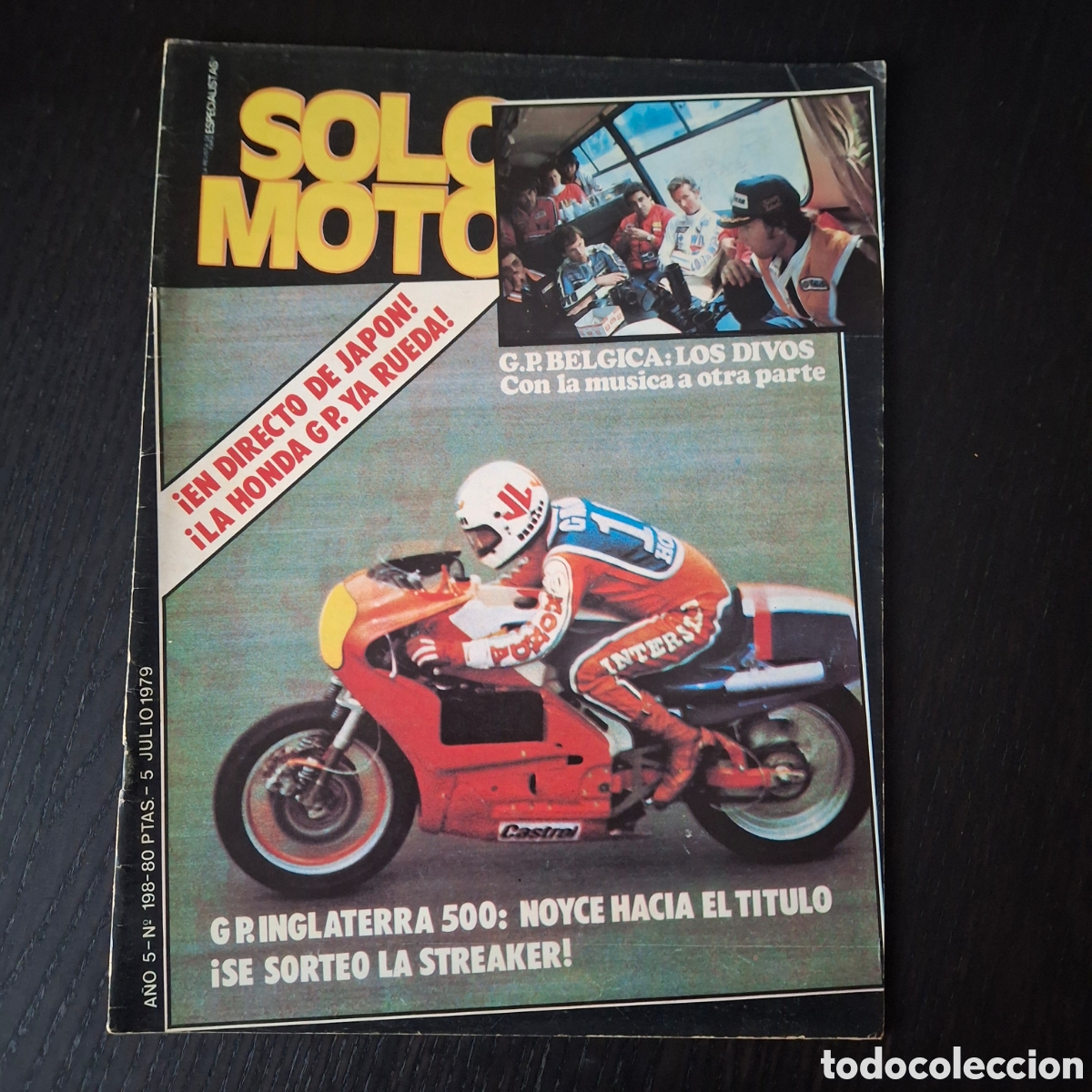 Autos und Motorr&auml;der: SOLO MOTO N&ordm; 198 - GP SPA DERBI 74 TT 2002 24 HORAS MONTJUICH OSSA 250 COPA MOTOCROSS POSTER