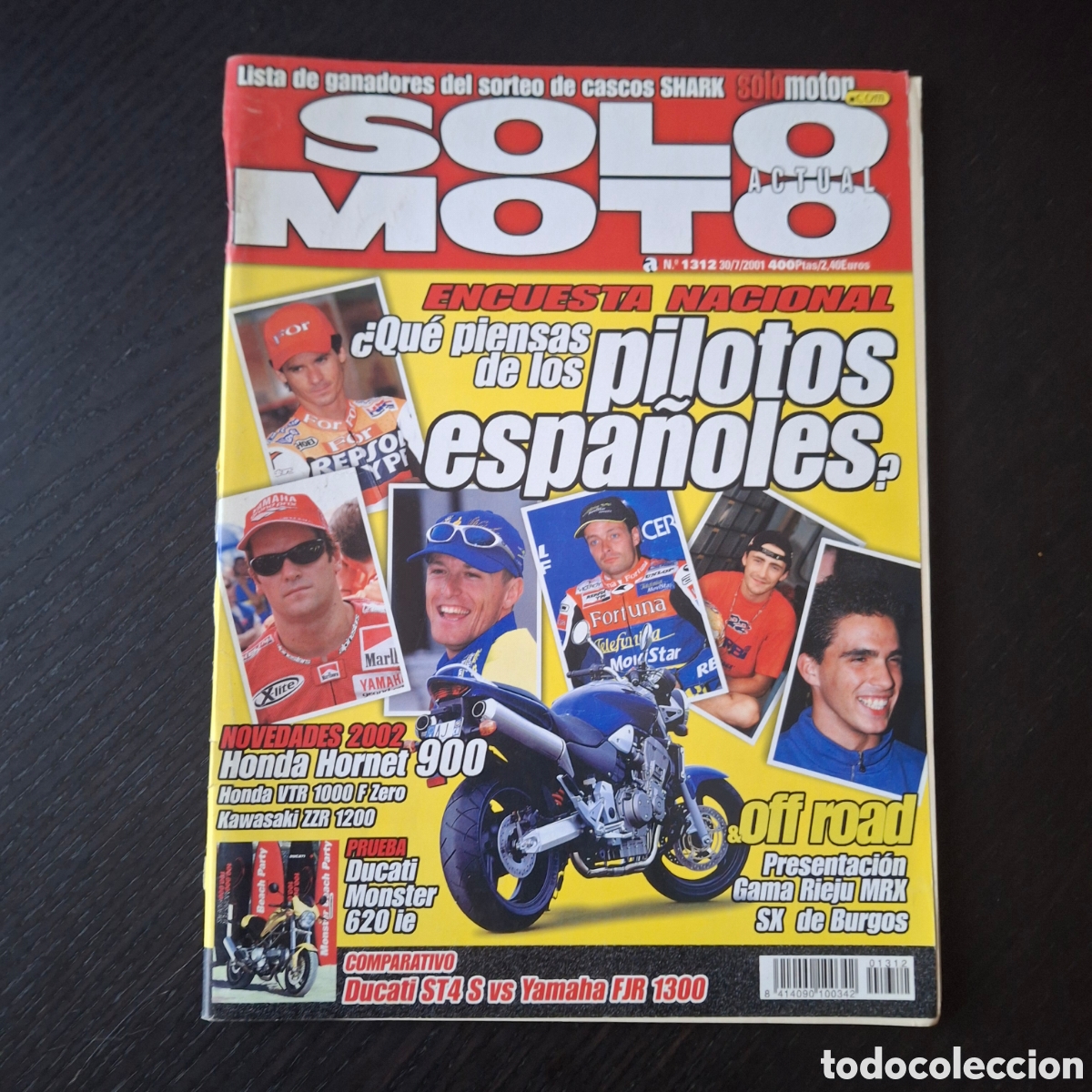 Autos und Motorr&auml;der: SOLO MOTO N&ordm; 1312 - DUCATI ST4S YAMAHA FJR 1300 ECOMOBILE DUCATI MONSTER 620 NOVEDADE MOTO GP
