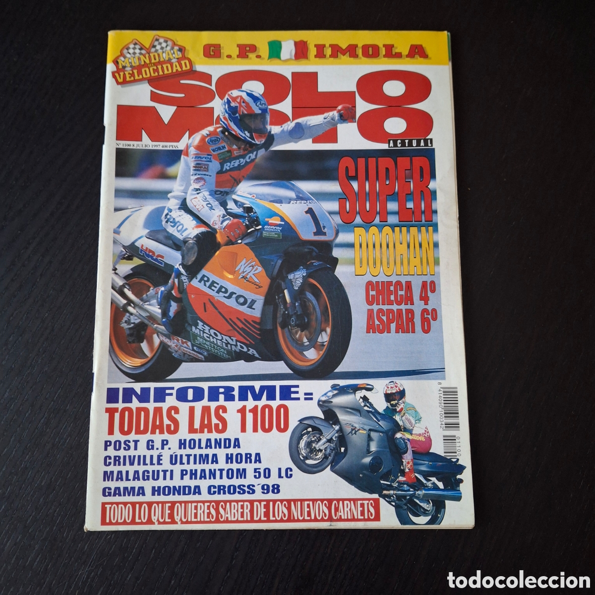 Autos und Motorr&auml;der: SOLO MOTO N&ordm; 1100 - MALAGUTTI PHANTOM F12 LC GUIA 24 HORAS MONTJUIC TRIAL ANDORRA MOTO GP IMOLA