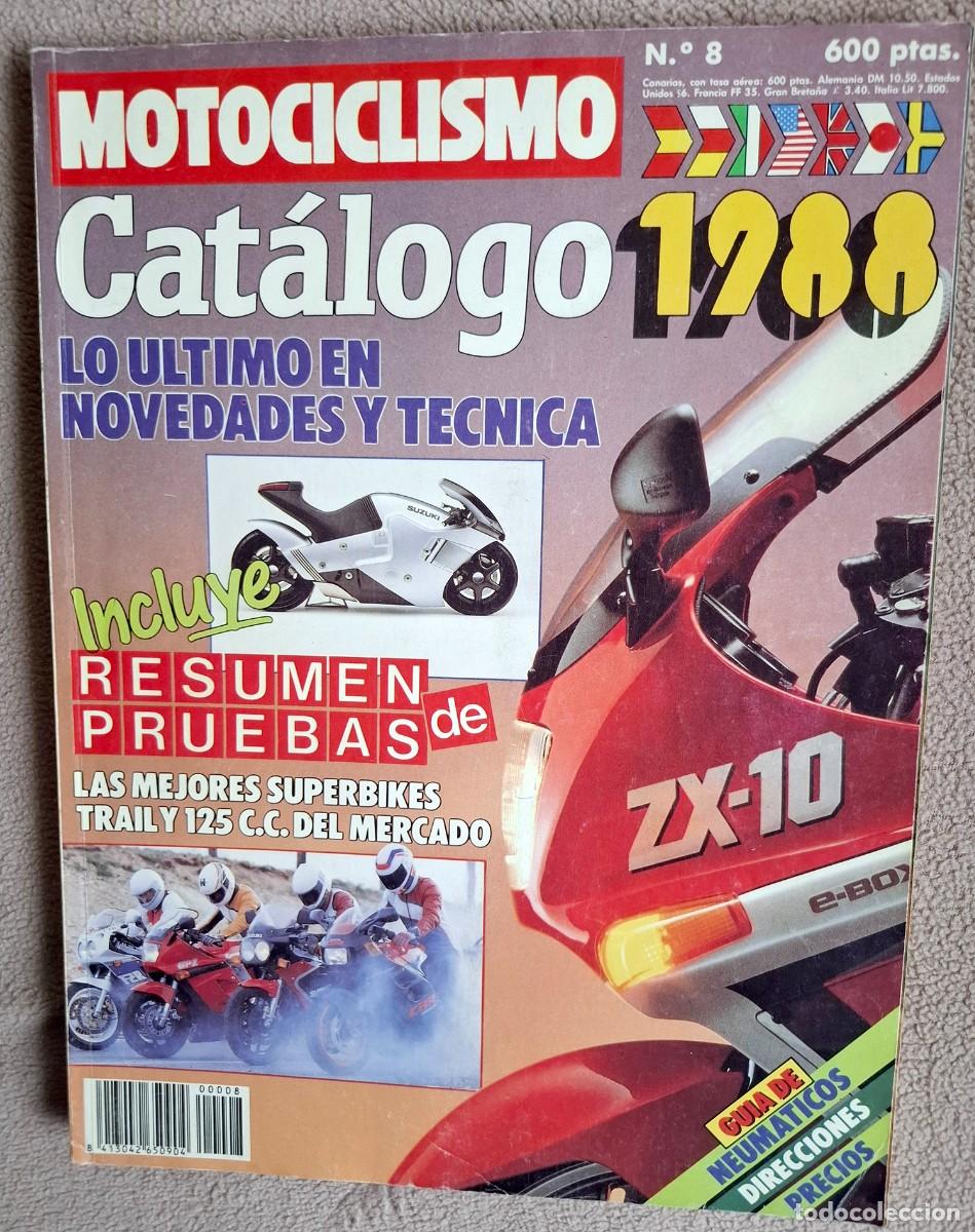 Coches y motocicletas: Catalogo Motociclismo de 1988