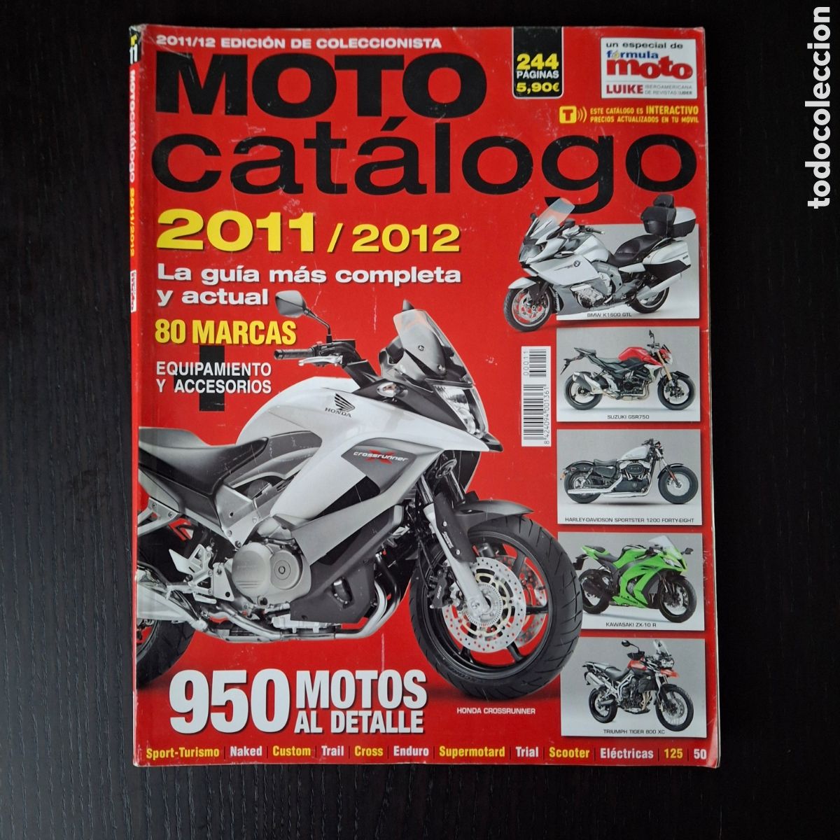Coches y motocicletas: MOTO CATALOGO 2011 / 2012 - SUZUKI YAMAHA HONDA BMW DUCATI MV AGUSTA TRIUMPH APRILIA BENELLI