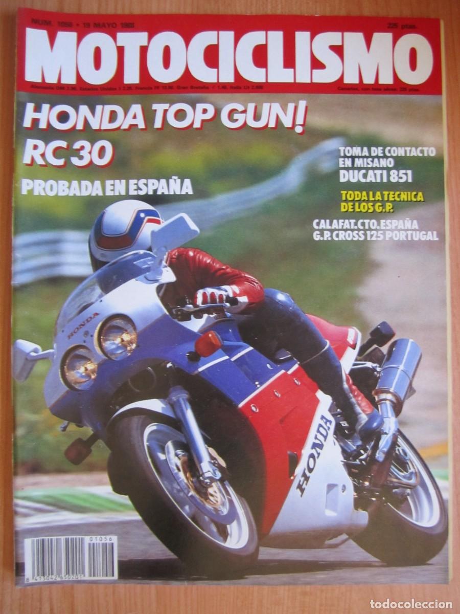 Coches y motocicletas: revista motociclismo num 1056 a&ntilde;o 1988 honda rc 30 ducati 851