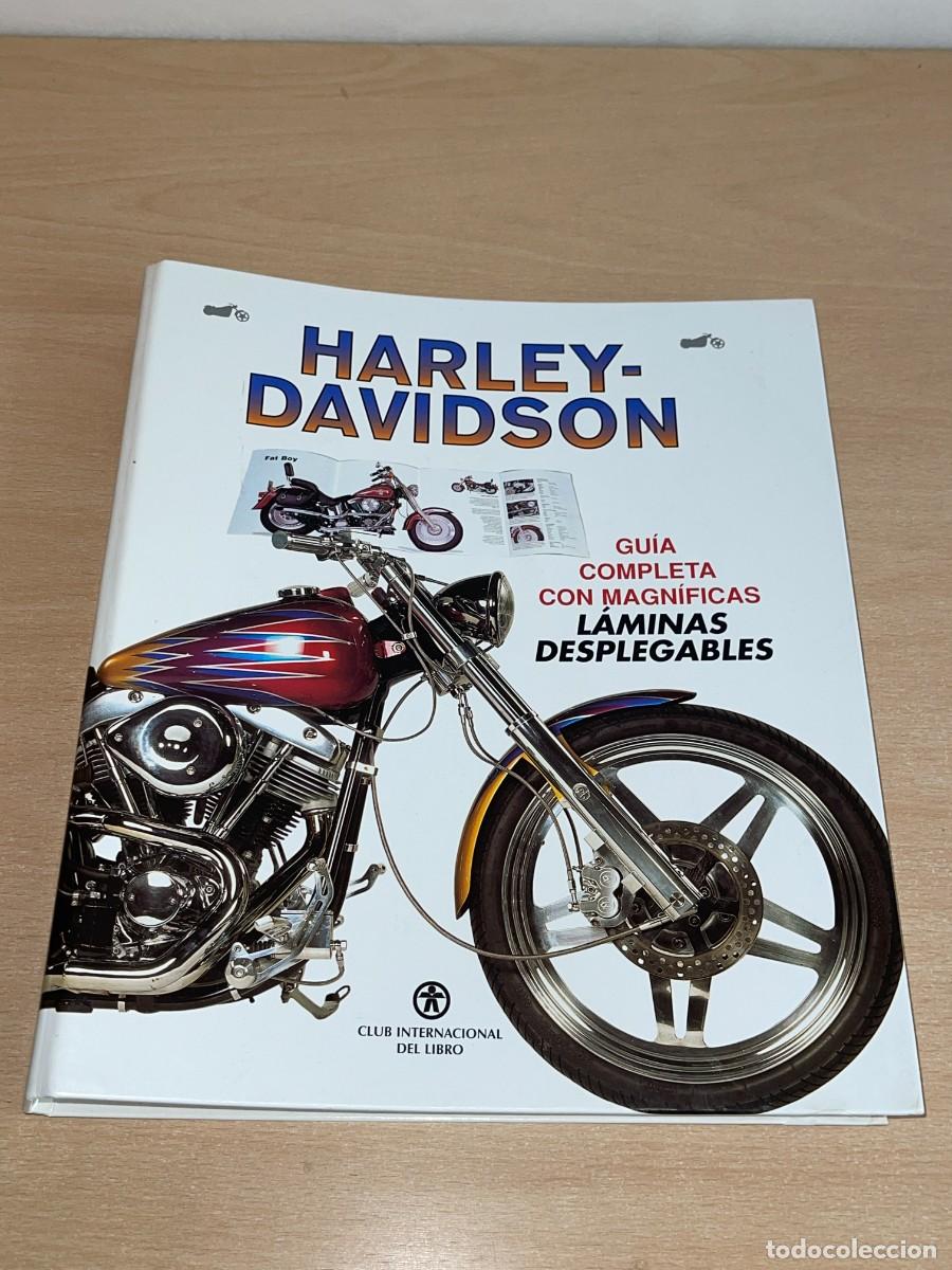 Coches y motocicletas: HARLEY-DAVIDSON Gu&iacute;a Completa con 36 L&aacute;minas Desplegables Editorial Libsa a&ntilde;o 1999 Edici&oacute;n Especial