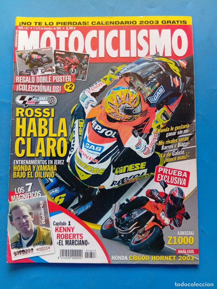 Coches y motocicletas: MOTOCICLISMO. N&ordm; 1817. DICIEMBRE 2002. ROSSI HABLA CLARO. HONDA Y YAMAHA BAJO EL DILUVIO..... LEER.