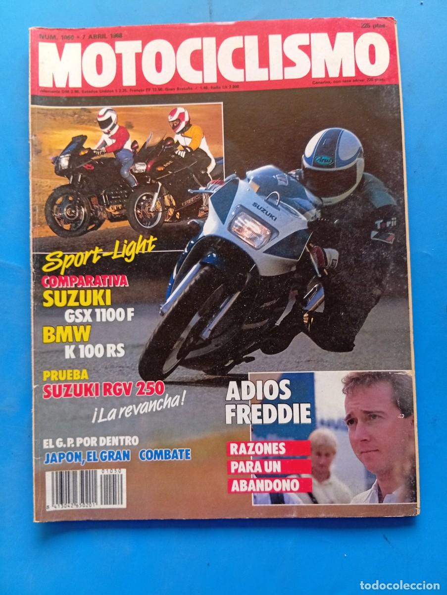 Coches y motocicletas: MOTOCICLISMO. N&ordm; 1050. A&Ntilde;O 1988. PRUEBA: SUZUKI RGV 250. MERLIN DG3 &acute;88. ENTREVISTA: CHAMPI.... LEER