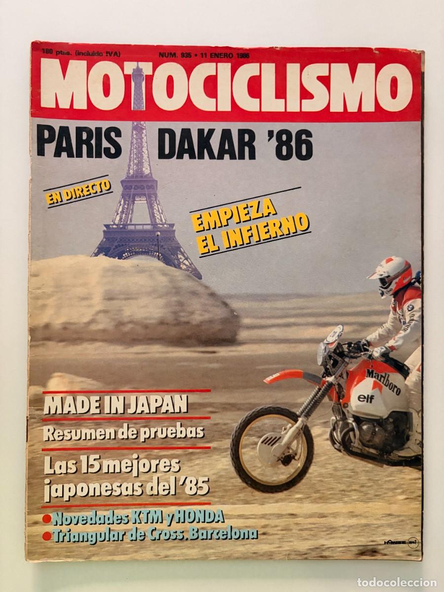 Coches y motocicletas: MOTOCICLISMO. N&ordm; 935. ENERO 1986. NOVEDADES KTM EN ESPA&Ntilde;A. ENTREVISTA: MAURICIO VITALI. RALLYE. LEER