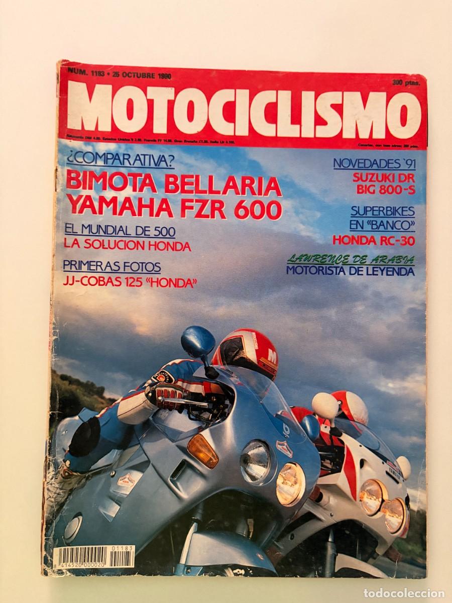 Coches y motocicletas: MOTOCICLISMO. N&ordm; 1183. OCTUBRE 1990. PRUEBA:SUZUKI DR BIG 800S. ENTREVISTA: LUIS CARLOS MAUREL. LEER