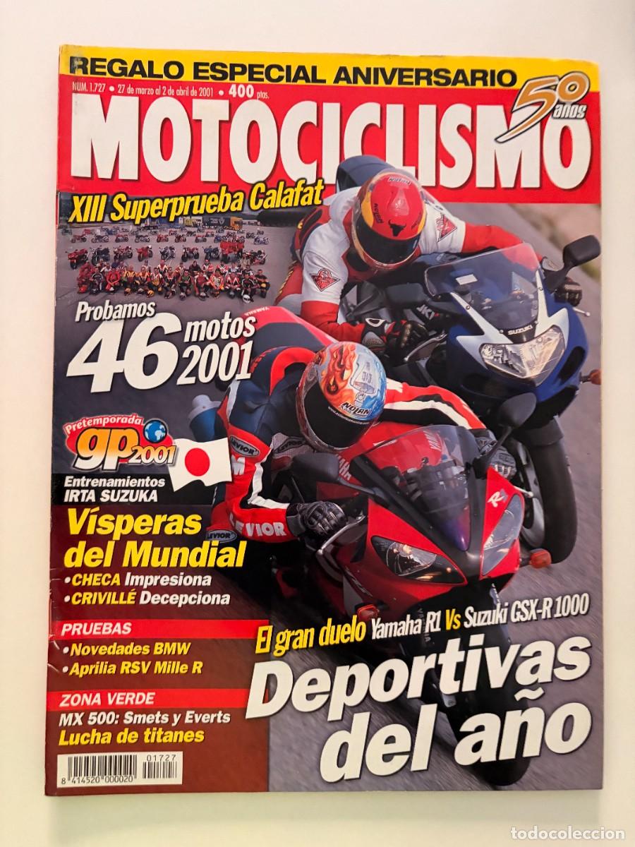 Coches y motocicletas: MOTOCICLISMO. N&ordm; 1727. ABRIL 2001. PRUEBA: APRILIA RSV MILLE R. GRAN PREMIO DE JEREZ. LEER