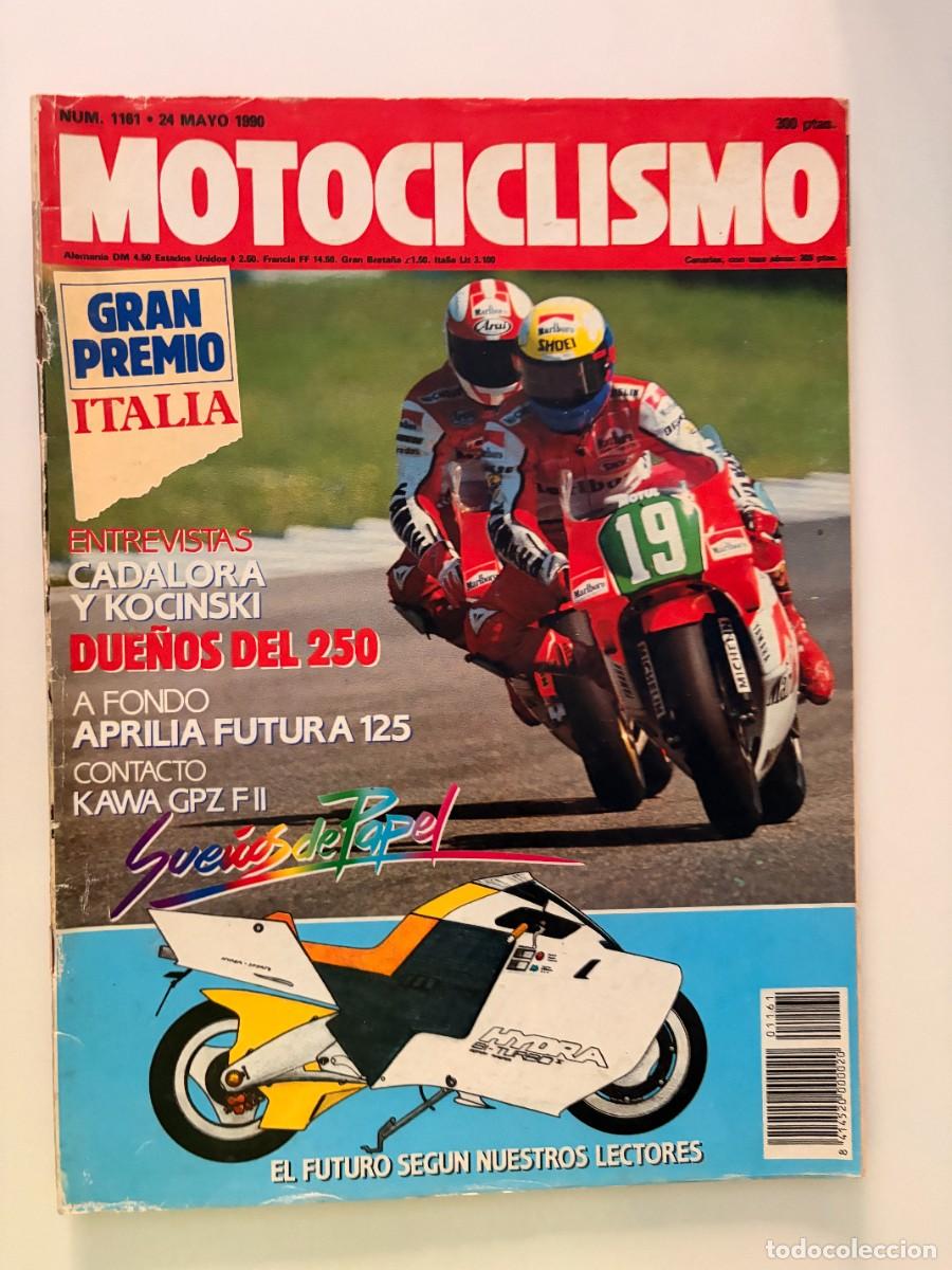 Coches y motocicletas: MOTOCICLISMO. N&ordm; 1161. MAYO 1990. GRAN PREMIO ITALIA. CADALORA Y KOCINSKI, DUE&Ntilde;OS DEL 250. LEER