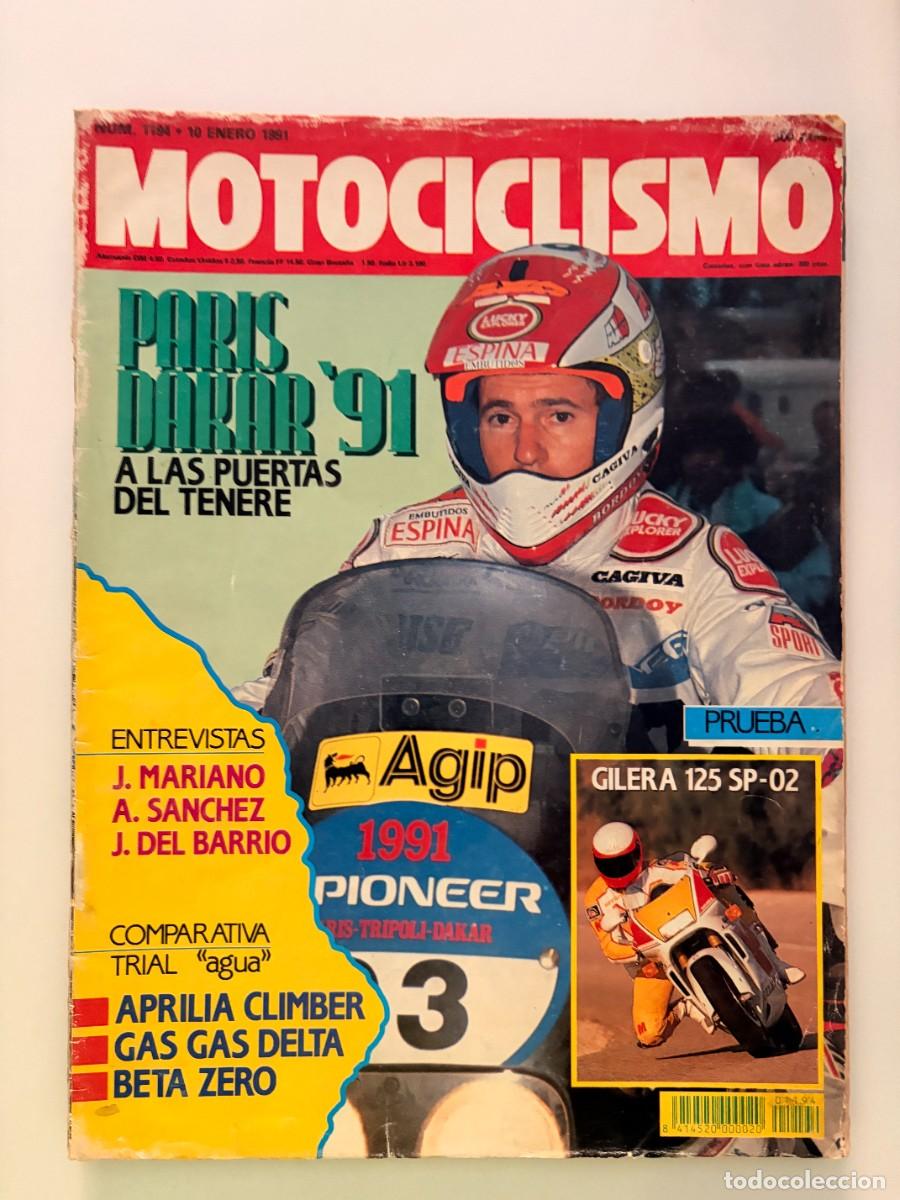 Coches y motocicletas: MOTOCICLISMO. N&ordm; 1194. ENERO 1991. PRUEBA: GILERA 125 SP-02. HONDA NSR INYECCI&Oacute;N. LEER