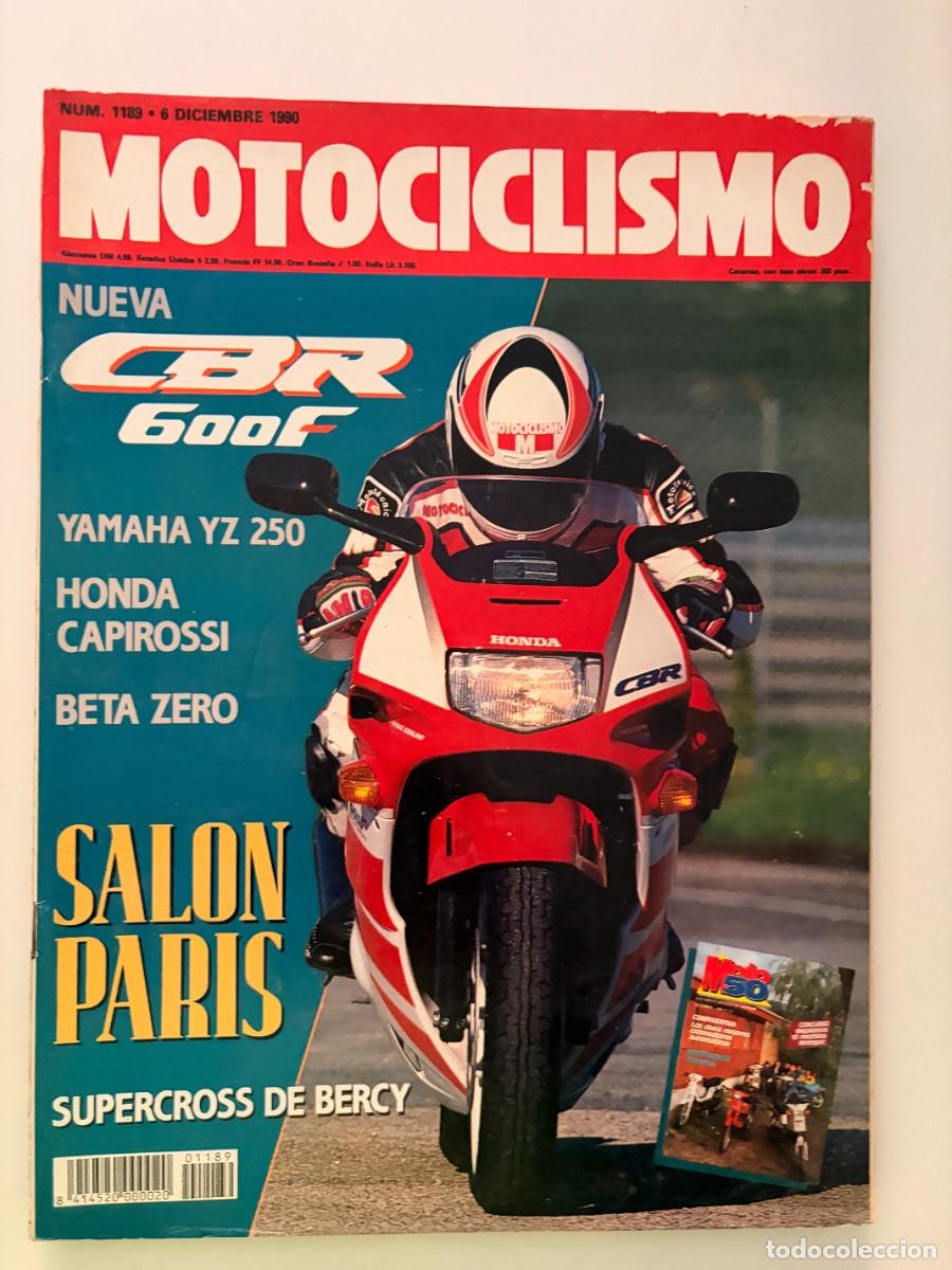 Coches y motocicletas: MOTOCICLISMO. N&ordm; 1189. DICIEMBRE 1990.PRUEBA: YAMAHA YZ 250. BETA ZERO. SAL&Oacute;N DE PAR&Iacute;S. LEER