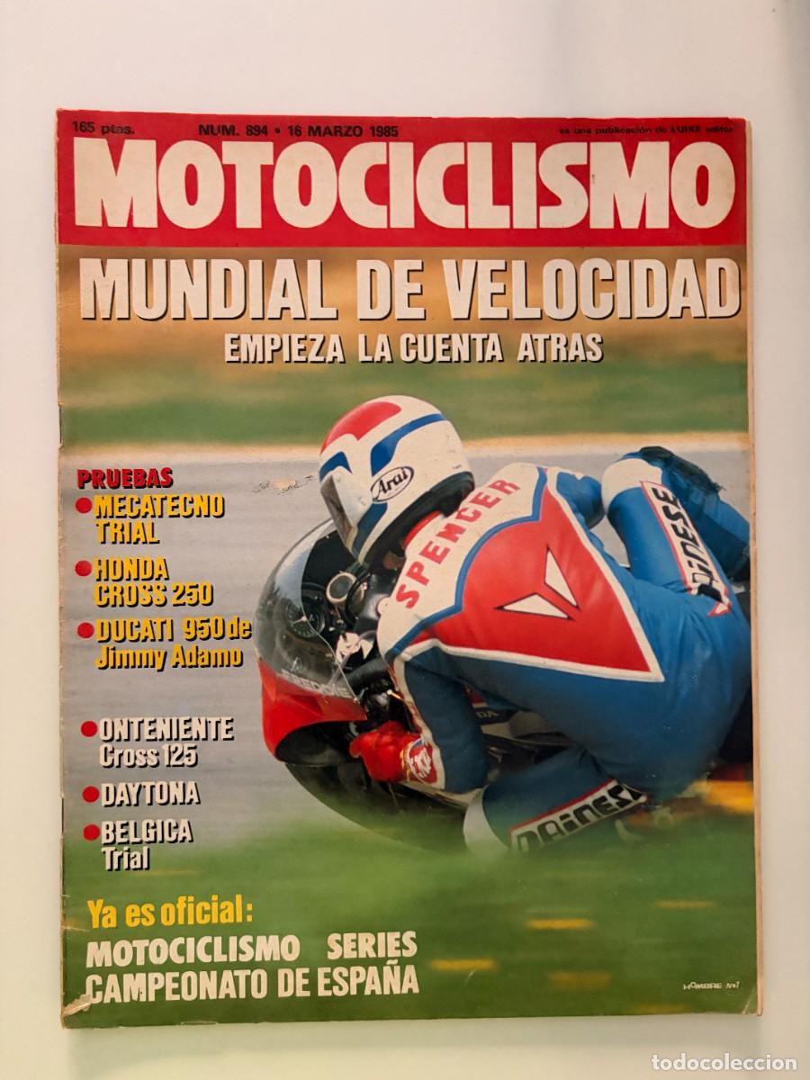 Coches y motocicletas: MOTOCICLISMO. N&ordm; 894. MARZO 1985. PRUEBA: HONDA CR 250 R. ENTREVISTA: ANTONIO COBAS. LEER