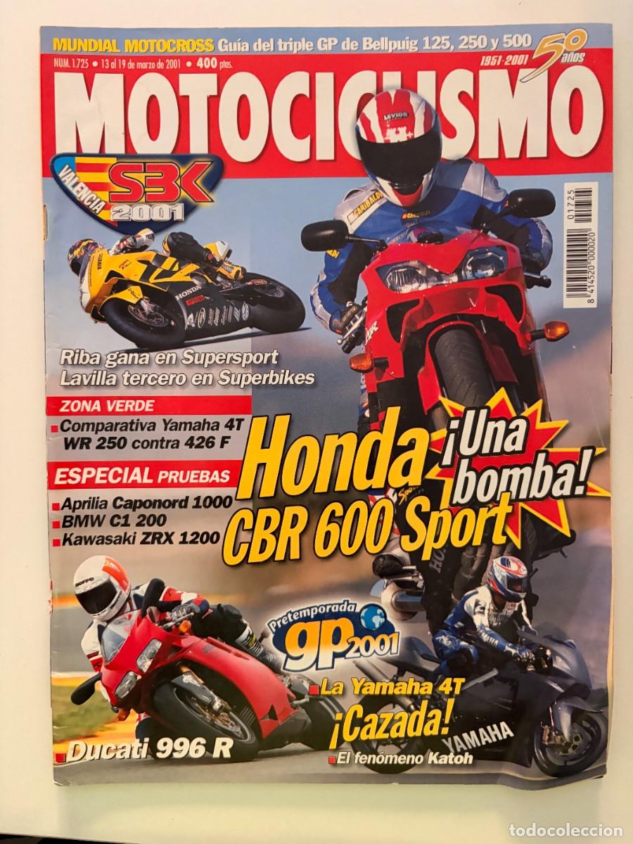 Coches y motocicletas: MOTOCICLISMO. N&ordm; 1725. MARZO 2001. PRUEBA: APRILIA CAPONORD 1000. KAWASAKI ZRX 1200. LEER
