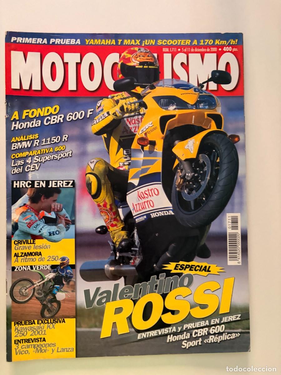 Coches y motocicletas: MOTOCICLISMO. N&ordm; 1711. DICIEMBRE 2000. PRUEBA: HONDA CBR 600 F. KAWASAKI KX 250 2001. LEER
