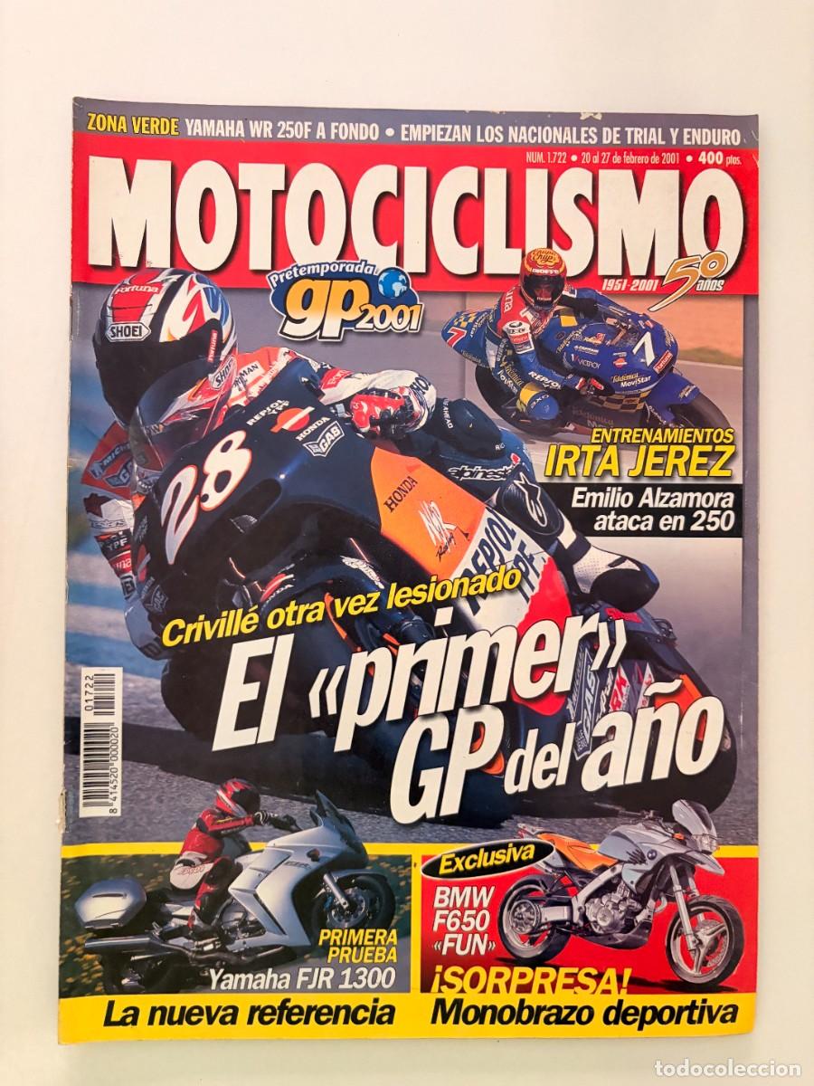 Coches y motocicletas: MOTOCICLISMO. N&deg;1722. FEBRERO 2001. CRIVILLE OTRA VEZ LESIONADO. EL PRIMER GP DEL A&Ntilde;O. LEER