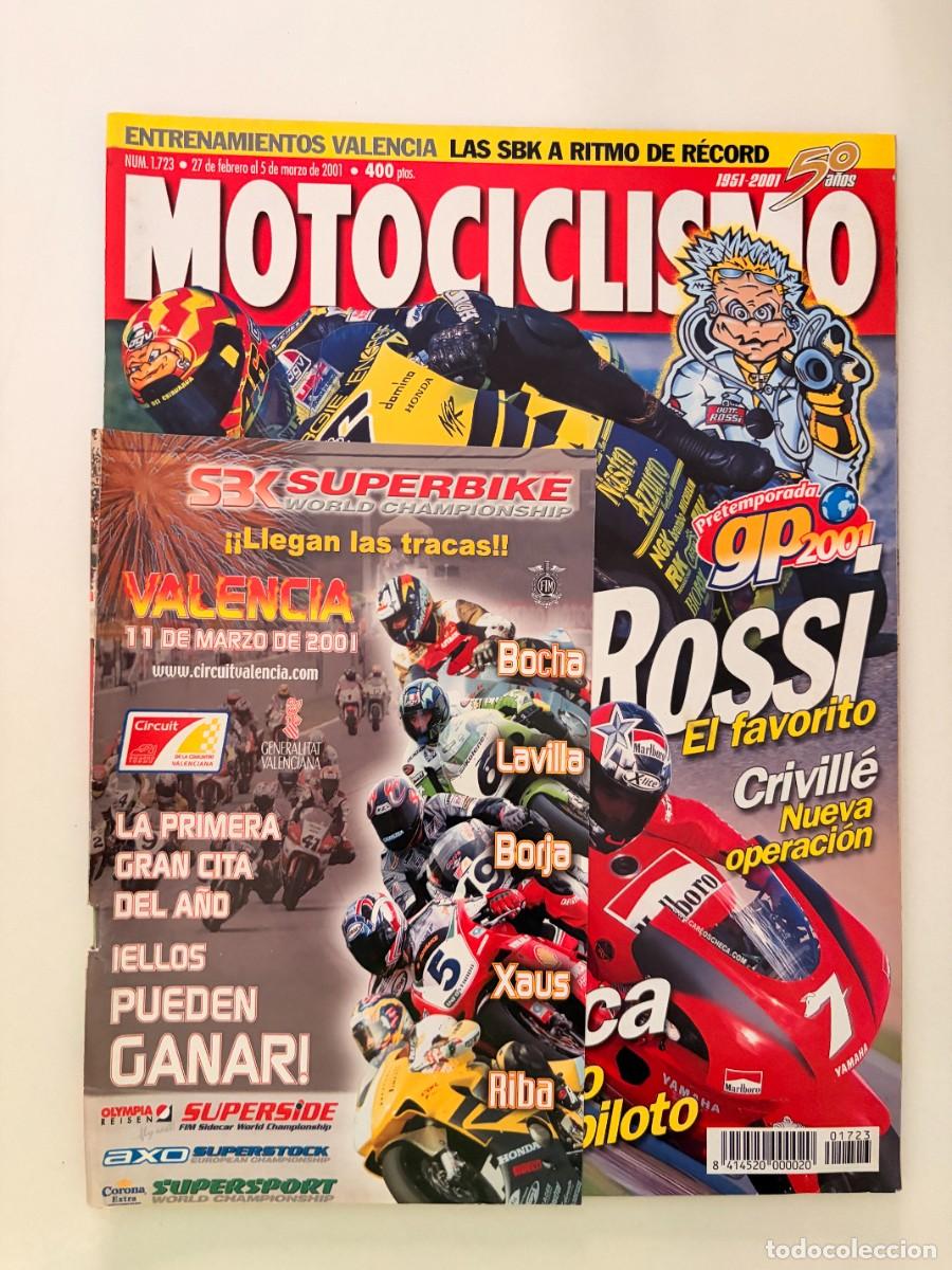 Coches y motocicletas: MOTOCICLISMO. N&deg;1723. MARZO 2001. DOCTOR ROSSI. CRIVILLE NUEVA OPERACI&Oacute;N. SUZUKI GSXR 1000. LEER