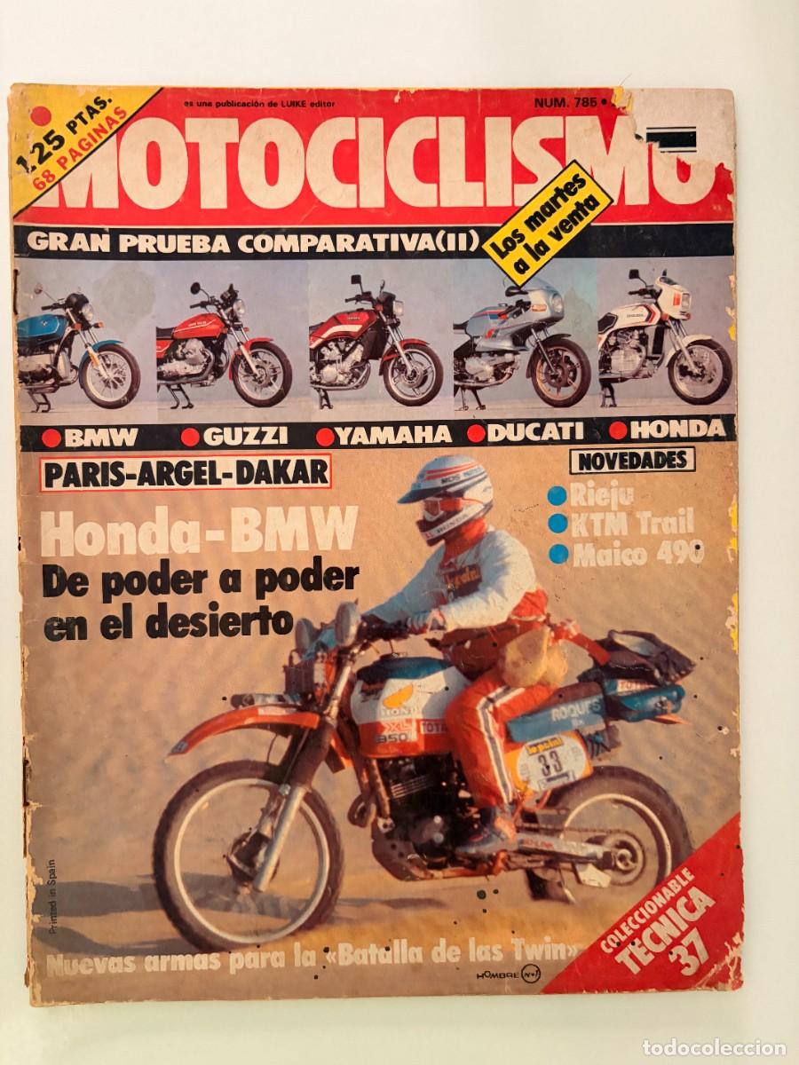 Coches y motocicletas: MOTOCICLISMO. N&ordm; 785. ENERO 1983. HONDA-BMW, NUEVAS ARMAS PARA LA BATALLA DE LAS TWIN. LEER