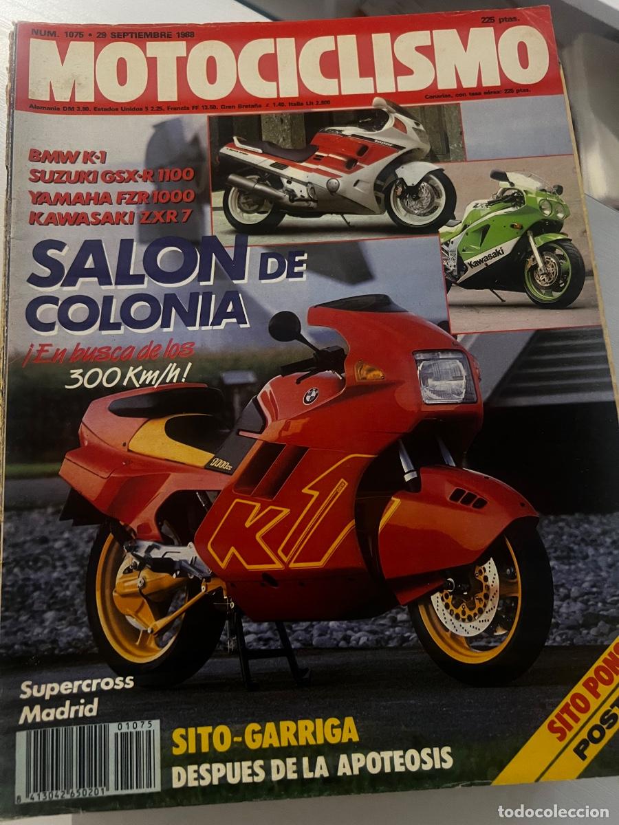 Coches y motocicletas: MOTOCICLISMO. N&ordm; 1075. A&Ntilde;O 1988. HONDA CB-460 DX KEVEN SCHWANTZ. MUSEO GUZZI... LEER.