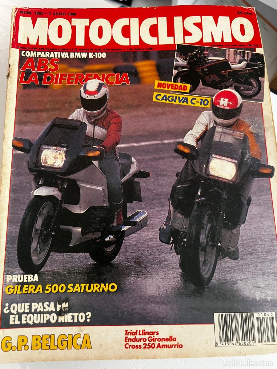 Coches y motocicletas: MOTOCICLISMO. N&ordm; 1062. JULIO 1988. PRUEBA: HONDA XRV 650. SAL&Oacute;N DE BRISTOL. LEER
