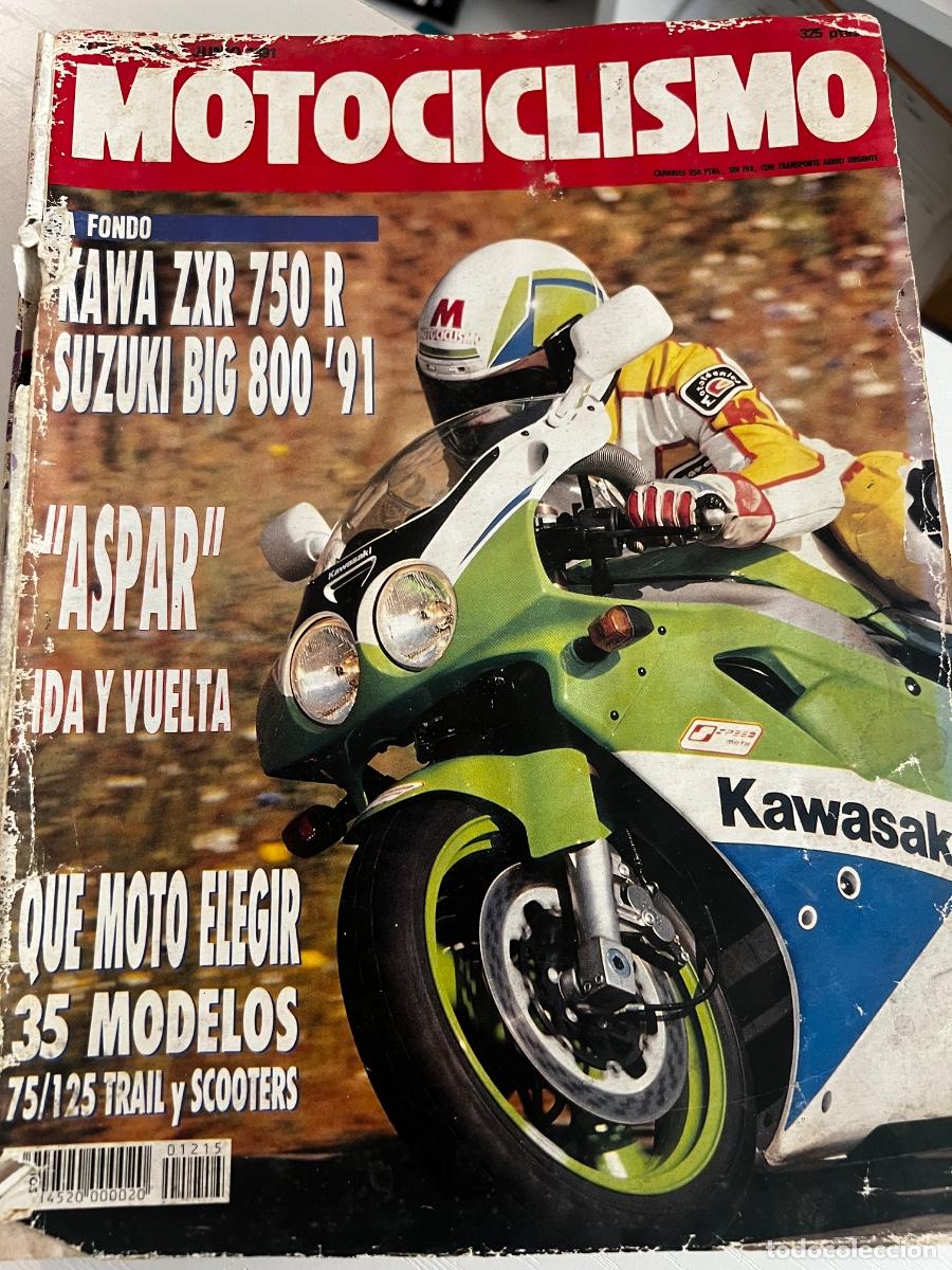 Coches y motocicletas: MOTOCICLISMO. N&ordm; 1215. JUNIO 1991. PRUEBA: KAWASAKI ZXR 750 R. PRE TRIAL DE ESPA&Ntilde;A. LEER