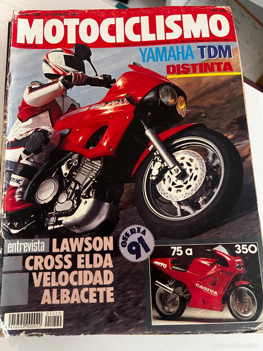 Coches y motocicletas: MOTOCICLISMO. N&ordm; 1200. FEBRERO 1991. YAMAHA TDM 850. JJ-COBAS PV62 250. ENTREVISTA ALEX SIRERA. LEER