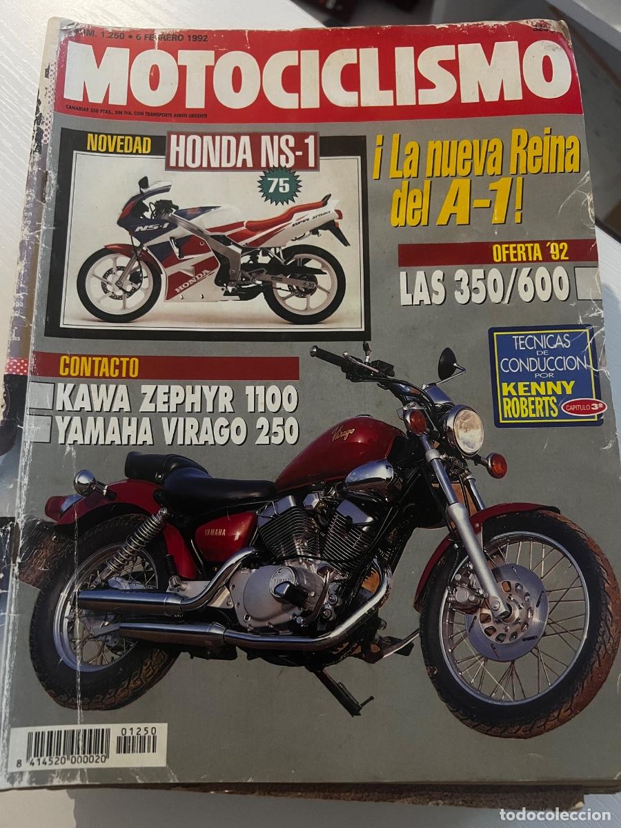 Coches y motocicletas: MOTOCICLISMO. N&ordm; 1250. A&Ntilde;O 1992. PRUEBA: FANTIC K-ROO 250. EL GPS Y LOS SISTEMAS DE ORIENTACI.. LEER