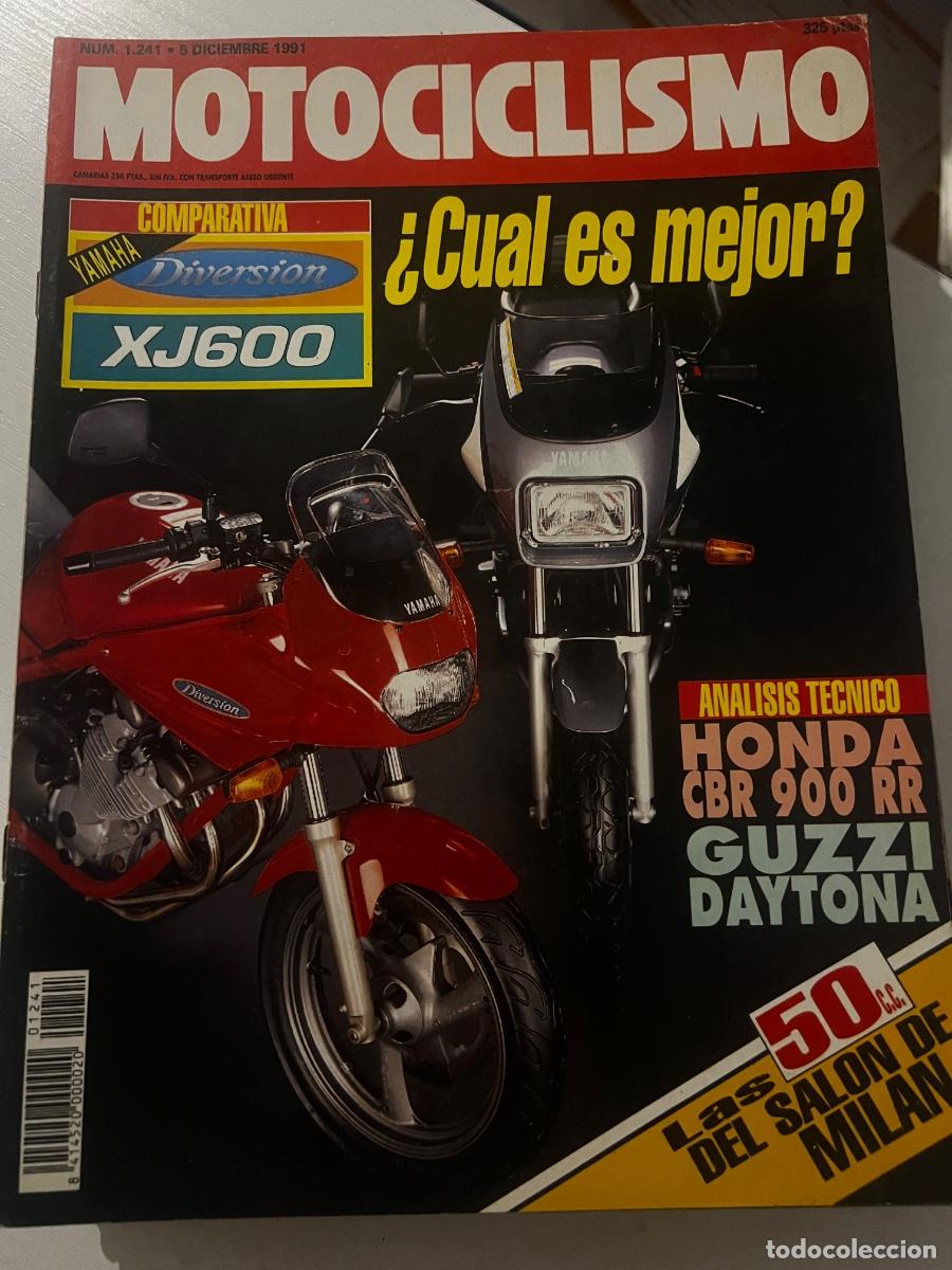 Coches y motocicletas: MOTOCICLISMO. N&ordm; 1241. A&Ntilde;O 1991. HONDA CBR 900RR. GUZZI DAYTONA. HUSQVARNA TE 610... LEER.