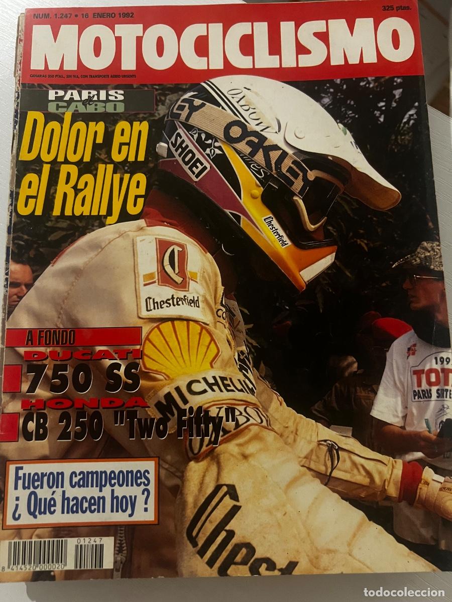 Coches y motocicletas: MOTOCICLISMO. N&ordm; 1247. A&Ntilde;O 1992. PRUEBA: DUCATI 750 SS DESMO. ENTREVISTA: PABLO COLOMINA... LEER.