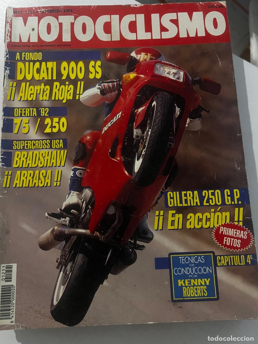 Coches y motocicletas: MOTOCICLISMO. N&ordm; 1251. A&Ntilde;O 1992. PRUEBAS: DUCATI 900 SS. SUZUKI DR 350 SH. MECANICO DE MOTOS... LEER