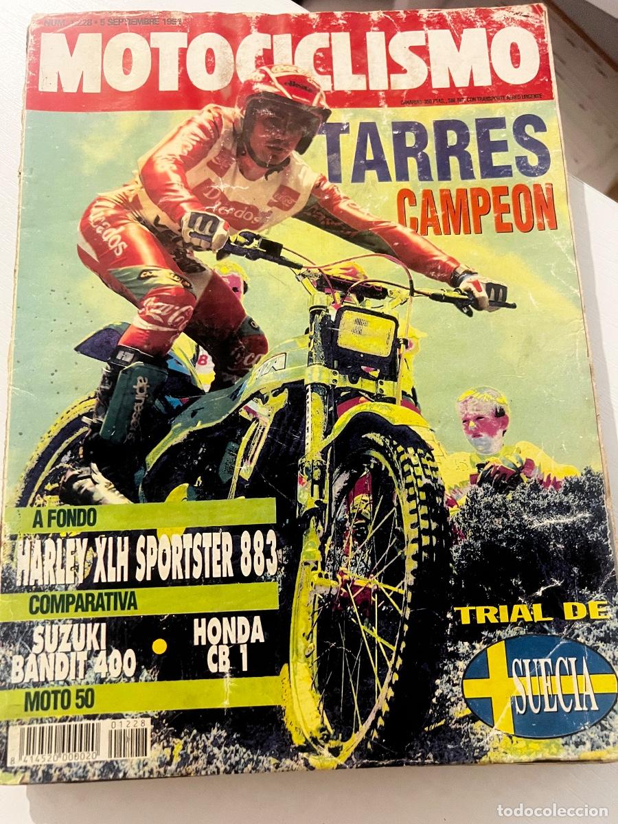Coches y motocicletas: MOTOCICLISMO. N&ordm; 1228. SEPTIEMBRE 1991. PRUEBA: HARLEY-DAVIDSON SPORTSTER. JORDI P&Eacute;REZ.LEER