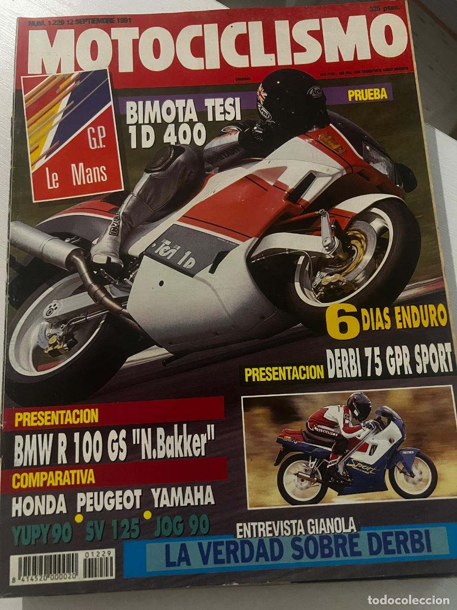 Coches y motocicletas: MOTOCICLISMO. N&ordm; 1229. SEPTIEMBRE 1991. PRUEBA: BMW NICO BAKKER KANGAROO. LEER