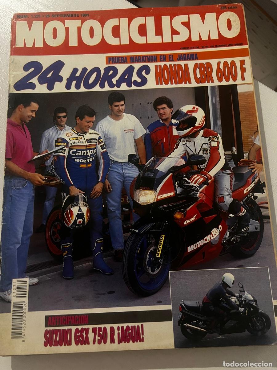 Coches y motocicletas: MOTOCICLISMO. N&ordm; 1231. SEPTIEMBRE 1991. SUZUKI GSX-R 750. NOVEDADES DESDE ITALIA. LEER