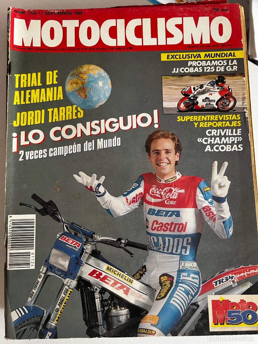 Coches y motocicletas: MOTOCICLISMO. N&ordm; 1124. SEPTIEMBRE 1989. PRUEBA: SUZUKI RMX 250. ENTREVISTA: ANTONIO COBAS. LEER